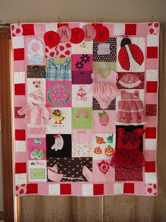 Featured image of post Patchwork Quilt Made From Baby Clothes