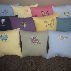 Custom Pillows made from your Tshirts