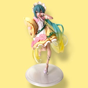Vocaloid Hatsune Miku Figure | Fairy Tale Japanese Anime Figures| Sleeping Beauty Prize Figure | Cute Miku Collectible Model | Japanese Deco