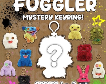 Fuggler Mystery Keyring: Funny Ugly Monster Plush Accessory - Series 1-3
