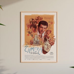 La chimera Movie Poster  Canvas Art Print - High Quality Large Canvas Poster, Room Decoration, Poster For Gift