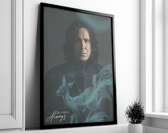 Wizard School Canvas Print: Always Quote, HP Home Decor