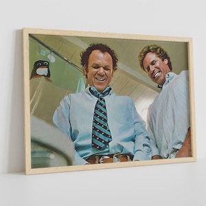 Funny Bathroom Print, Step Brothers Movie toilet scene - Bathroom humor Print, Premium Quality Print, Movie Poster