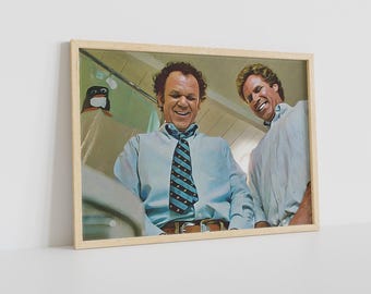 Funny Bathroom Print, Step Brothers Movie toilet scene - Bathroom humor Print, Premium Quality Print, Movie Poster