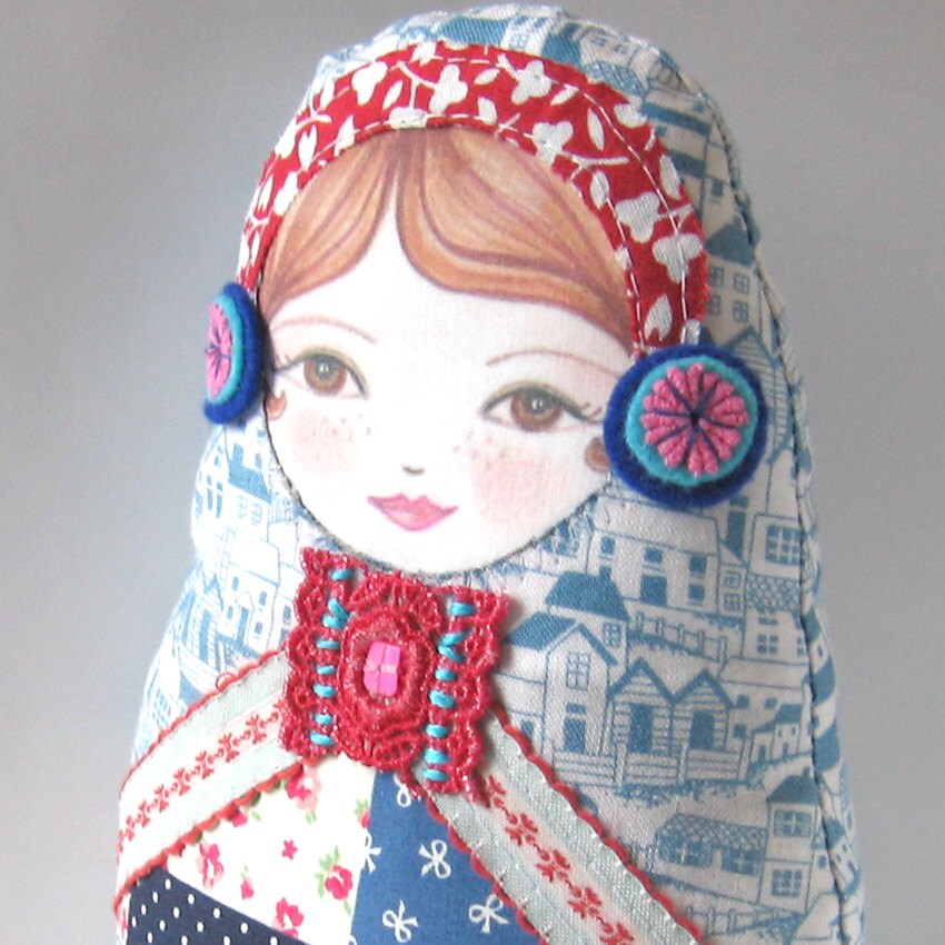 Fabric Doll Faces Doll Face Supply Sew in Fabric Doll Faces Etsy