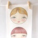PDF Printable Art Doll Face Transfers Iron on Doll Faces