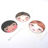 PDF Printable Art, Doll Face Transfers, Iron on Doll Faces, Printable ...