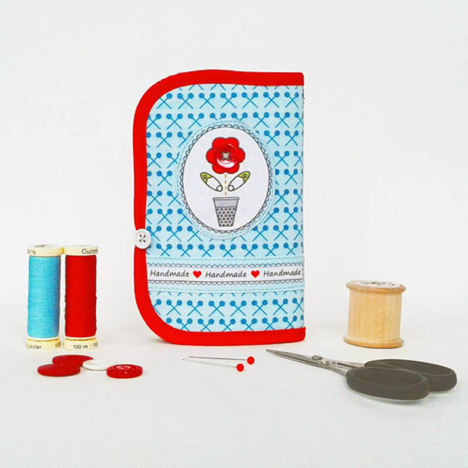 Needle Labels for Needle Books Fabric Panel Sewing Themed Etsy