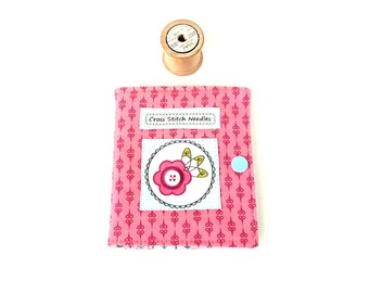 Kreuzstich Nadeltasche, X Stitch Project Buddy, Handarbeitszubehör, Geschenk für Cross Stitcher