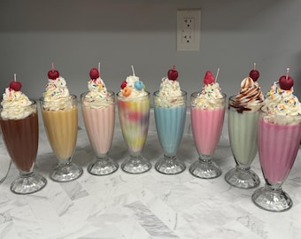 Milkshake Candles