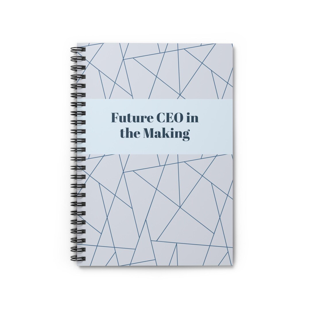Future CEO Spiral Notebook – Motivational Journal for Students - Etsy