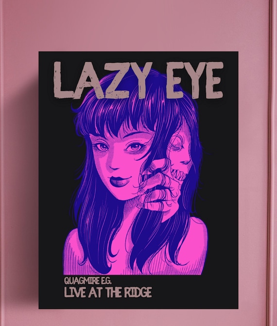 Faux Concert Poster Absurdity Courtesy of Lazy Eye. Handsome 11x14