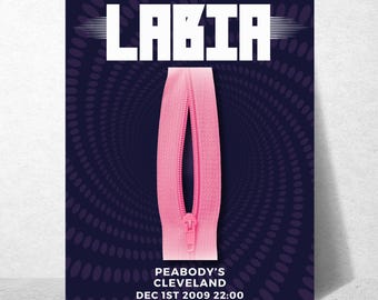 Satirical band merch absurdity. Stunning matte print 11x14 (unframed). Coveted concert poster for ambitious home decorators.