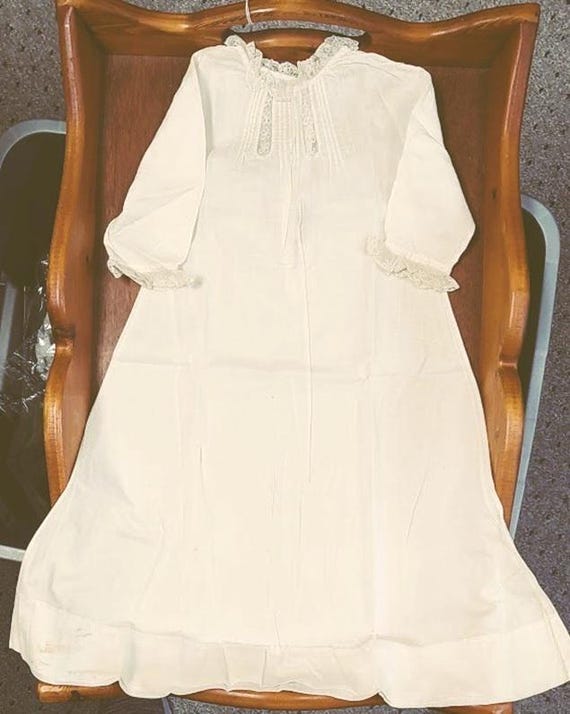 Baby Gown from Estate 1891 Marion Wright Powers