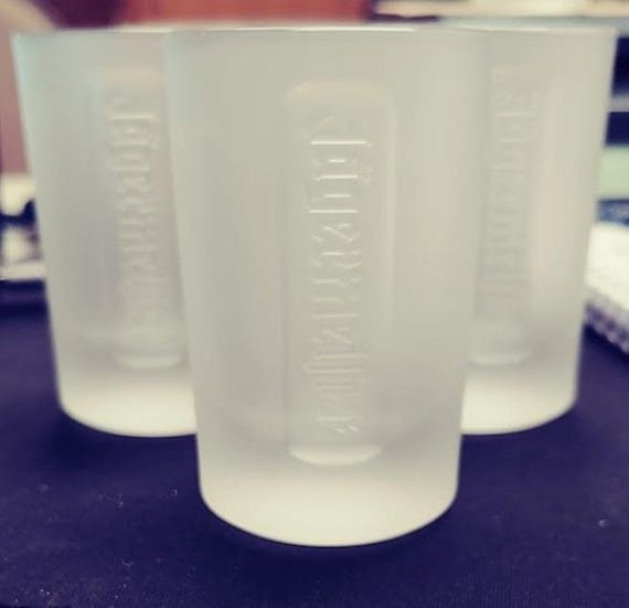 Jagermeister Frosted Shot Glasses Set of 3