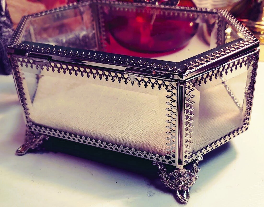 Rachel Ashwell Dragonfly Jewelry Box Etsy