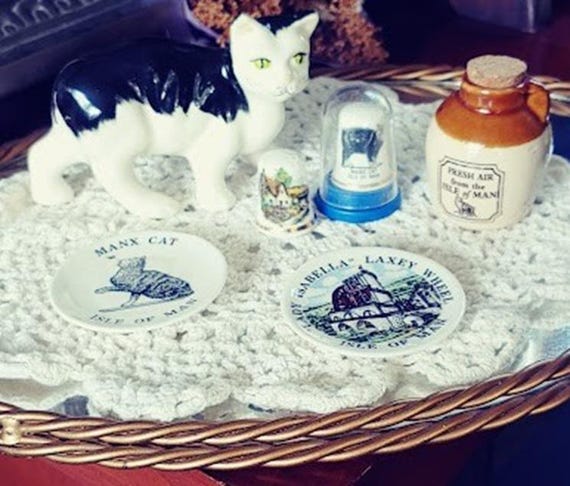 Isle of Man Mini Collection of Souvenirs Lot of 6 items