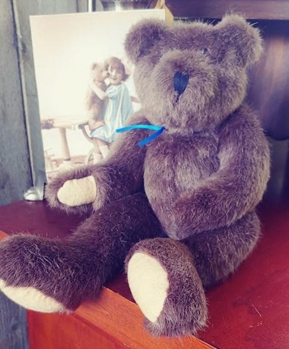 JB Bean 1985 jointed bear The Boyds Collection 13 inch tall
