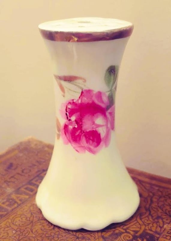 German Porcelain Hat Pin Holder