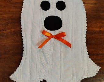 Onderzetter voor mok met spookkaarsje en gratis verzending.