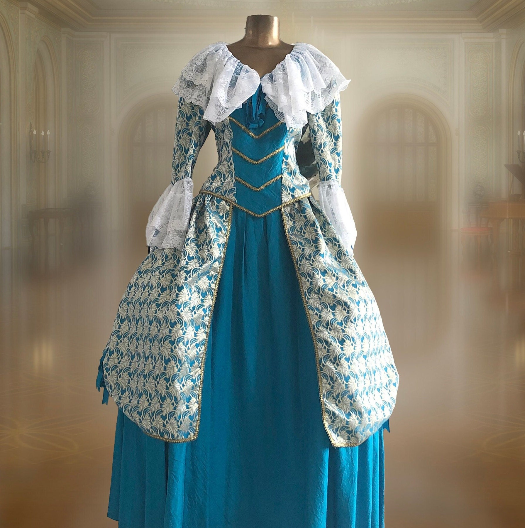 Queen Charlotte Bridgerton Dress Regency Era Halloween Costume Lady Wistledown Ballroom Gown Bridal Shower Party High Society fashion