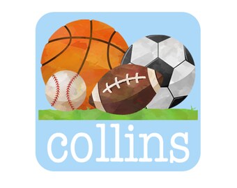 Personalized Sports Tee for Boys