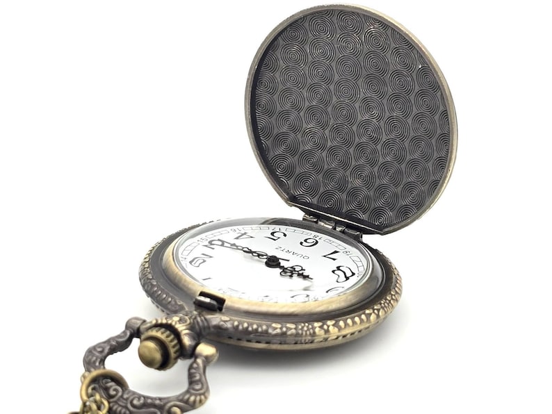 Dinosaur Pocket Watch T-rex Gift Dino Fans Prehistoric Theme NEW ...