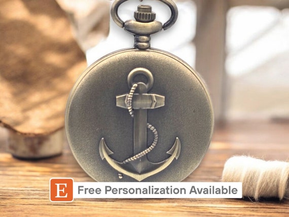 Marine pocket watch deals