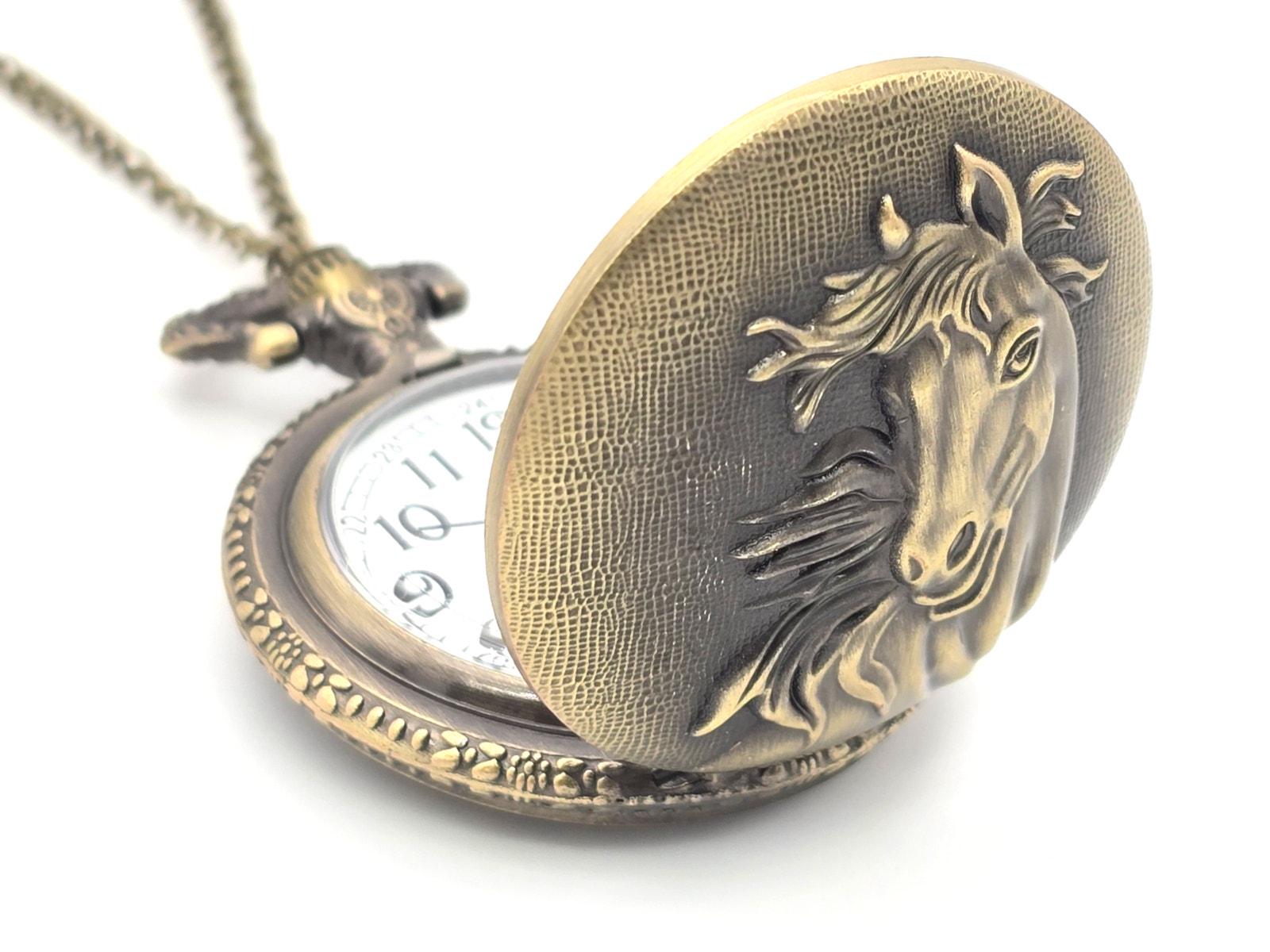 Majestic Horse Pocket Watch - Personalized Gift for  display picture 3