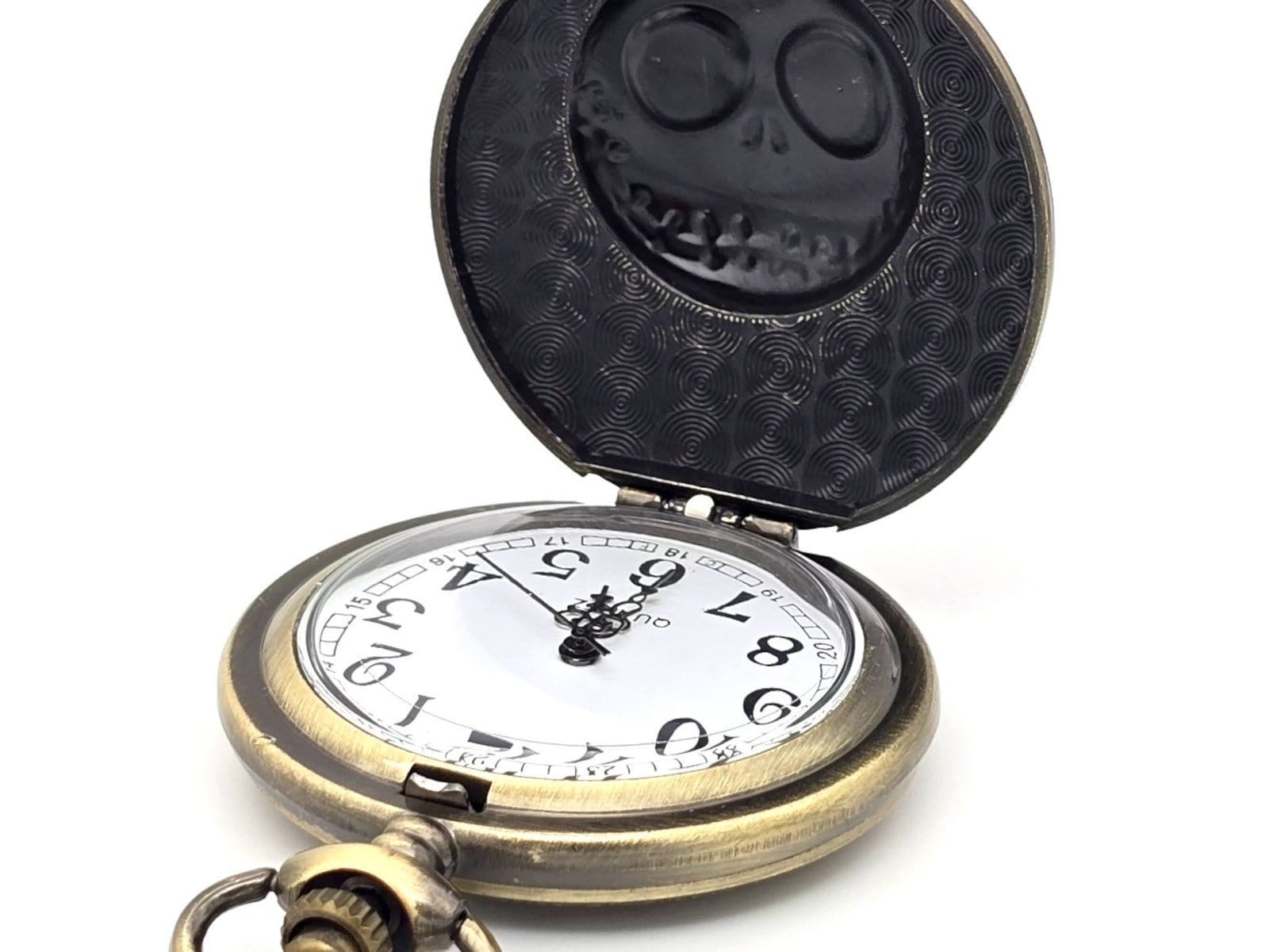 New  Jack skillington nightmare before Christmas skull skeleton pocket watch Pocket Watch Jack Skellington - Etsy main image 2