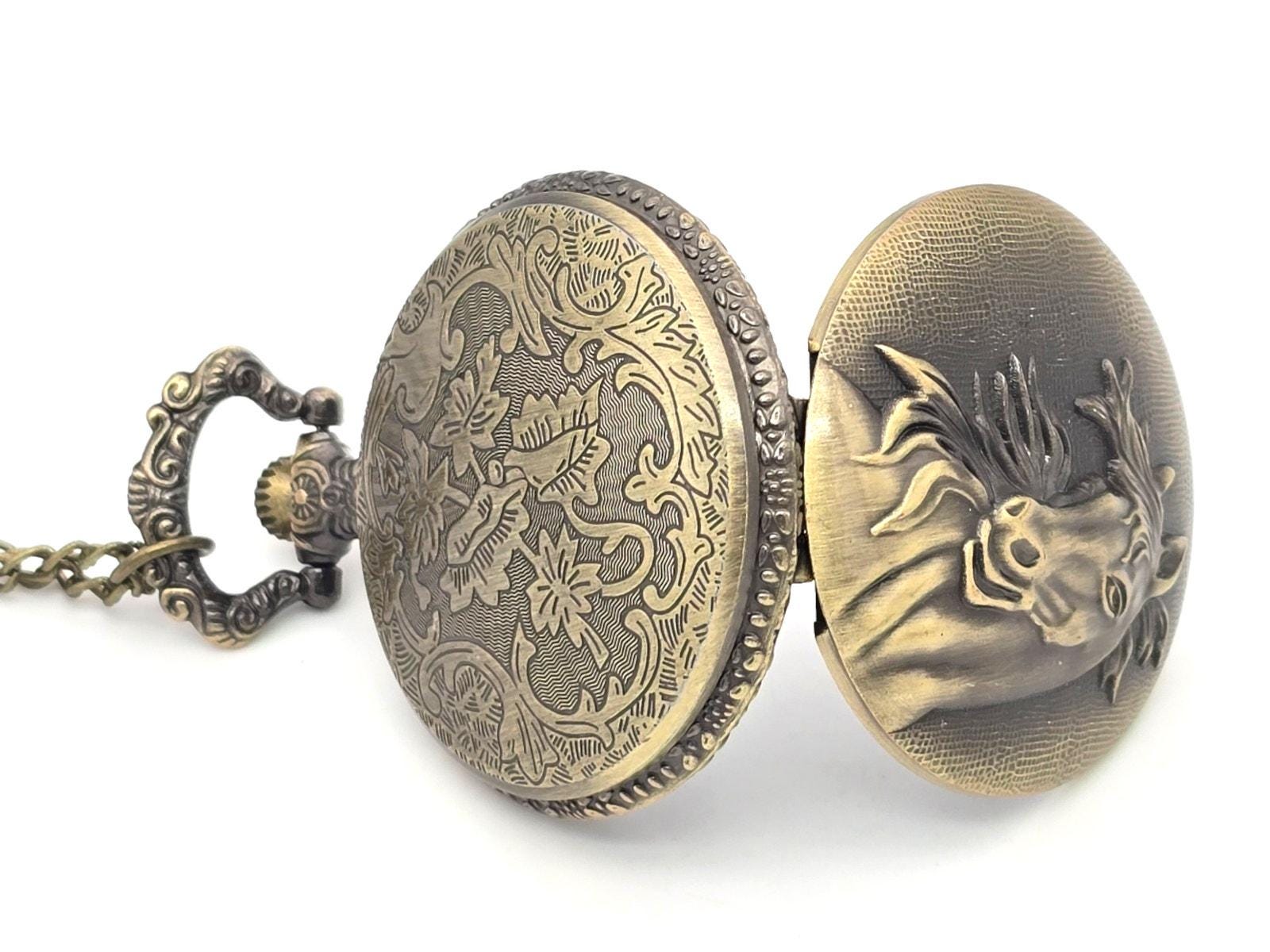 Horse Pocket Watch NEW Gift for Horse Lovers Equine Equestrian Introducing: The Longines Equestrian Pocket Watch Jockey 1878 main image 3