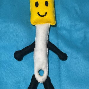 Rubber Spatula Fan Made BFB/TPOT/ BFDI Plushie!
