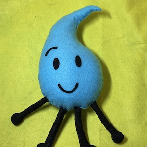 Teardrop from TPOT/BFB Fan Made Plushie!