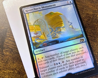 Artist Proofs "riverchurn Monument" From Aetherdrift (DFT) - Etsy Artist Proofs "riverchurn Monument" From Aetherdrift (DFT) - Etsy