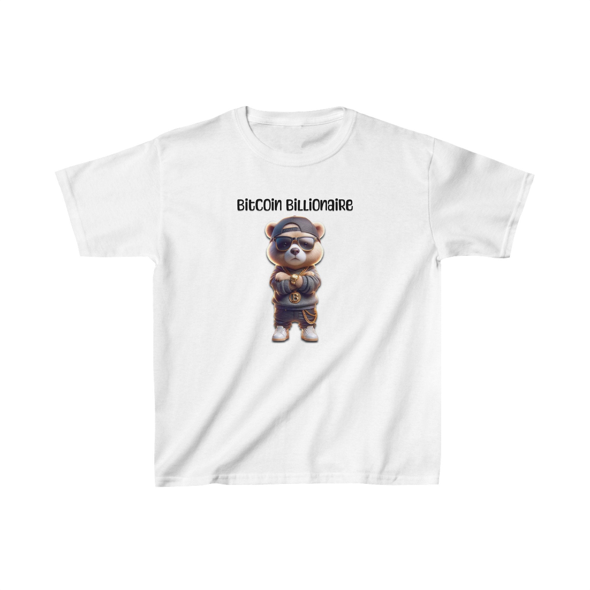 Bitcoin Billionaire Bear Kids T-Shirt: Einzigartiges Grafik-T-Shirt -  Etsy.de