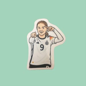 Autocollant Sjoeke Nüsken - Autocollant Football Féminin - FC Chelsea Femmes Autocollant