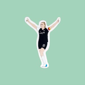 Naklejka Laura Freigang - Naklejka Piłka nożna kobiet - Eintracht Frankfurt Naklejka damska