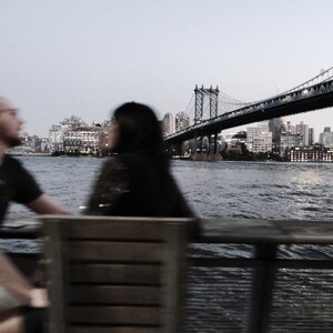 Travel Photography - &quot;We Love, New York&quot;. New York Travel Photo Print