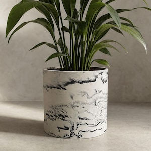 Extra Large Planter in Various Colours | Handmade Modern Plant Pot | 19cm Flowerpot for Houseplants
