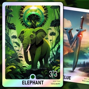 Elephant (G 3/3) // Hinweis - Doppelter Folientoken