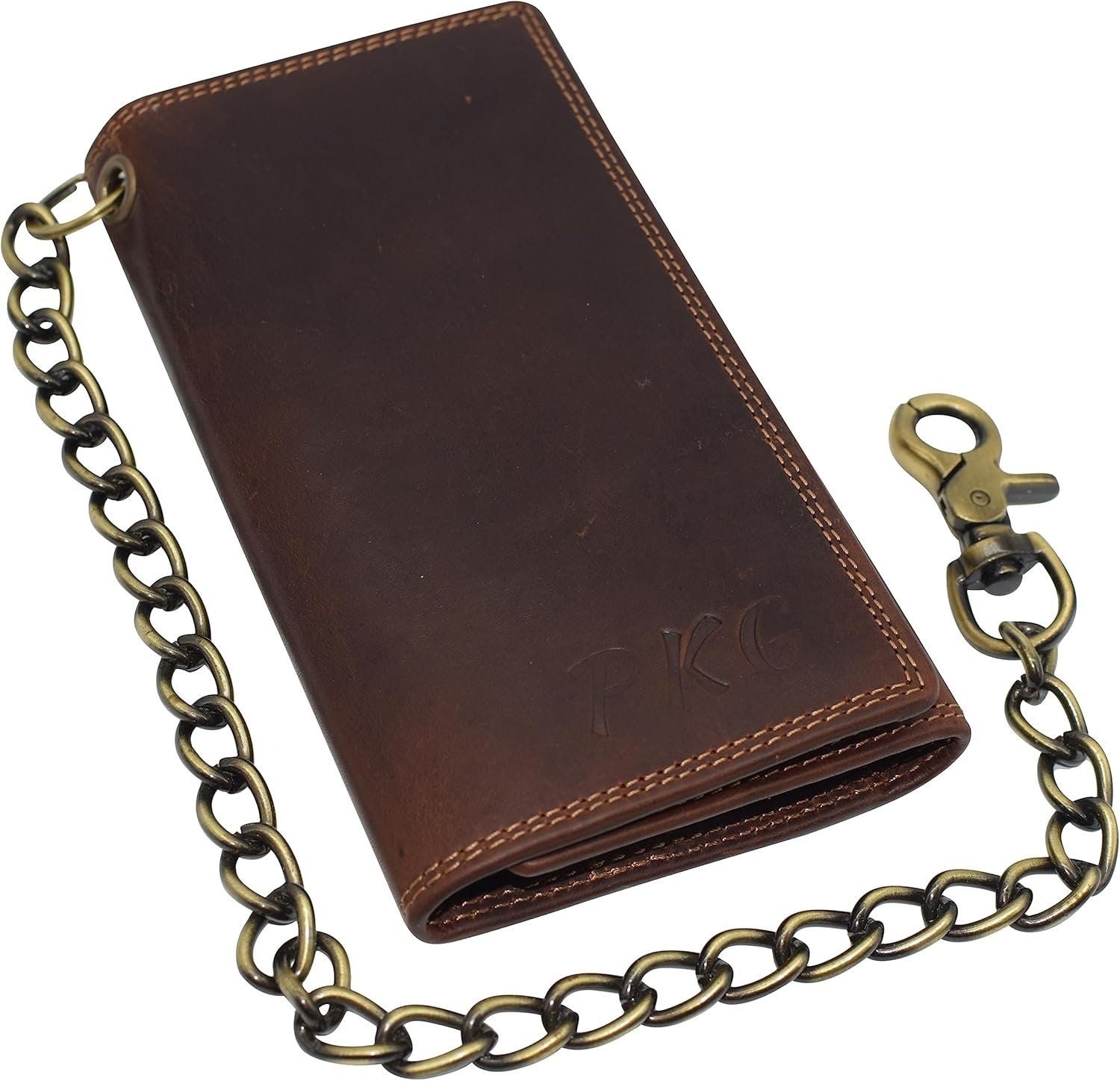 Wallet With Chain Rfid Etsy