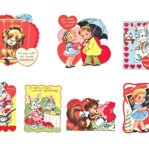 1950s Kid Valentines -  Canada