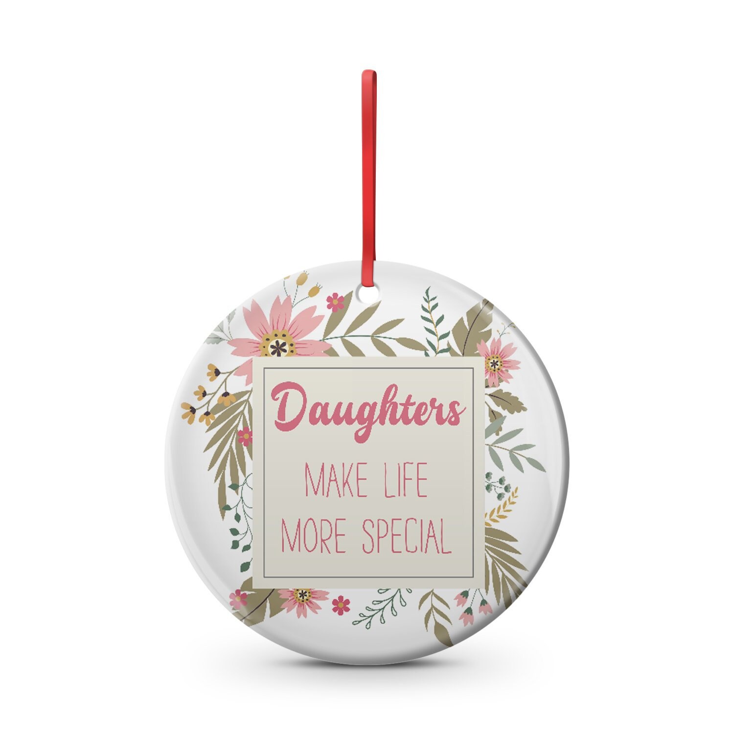 Daughter Christmas ornament. Daughters make life more Etsy