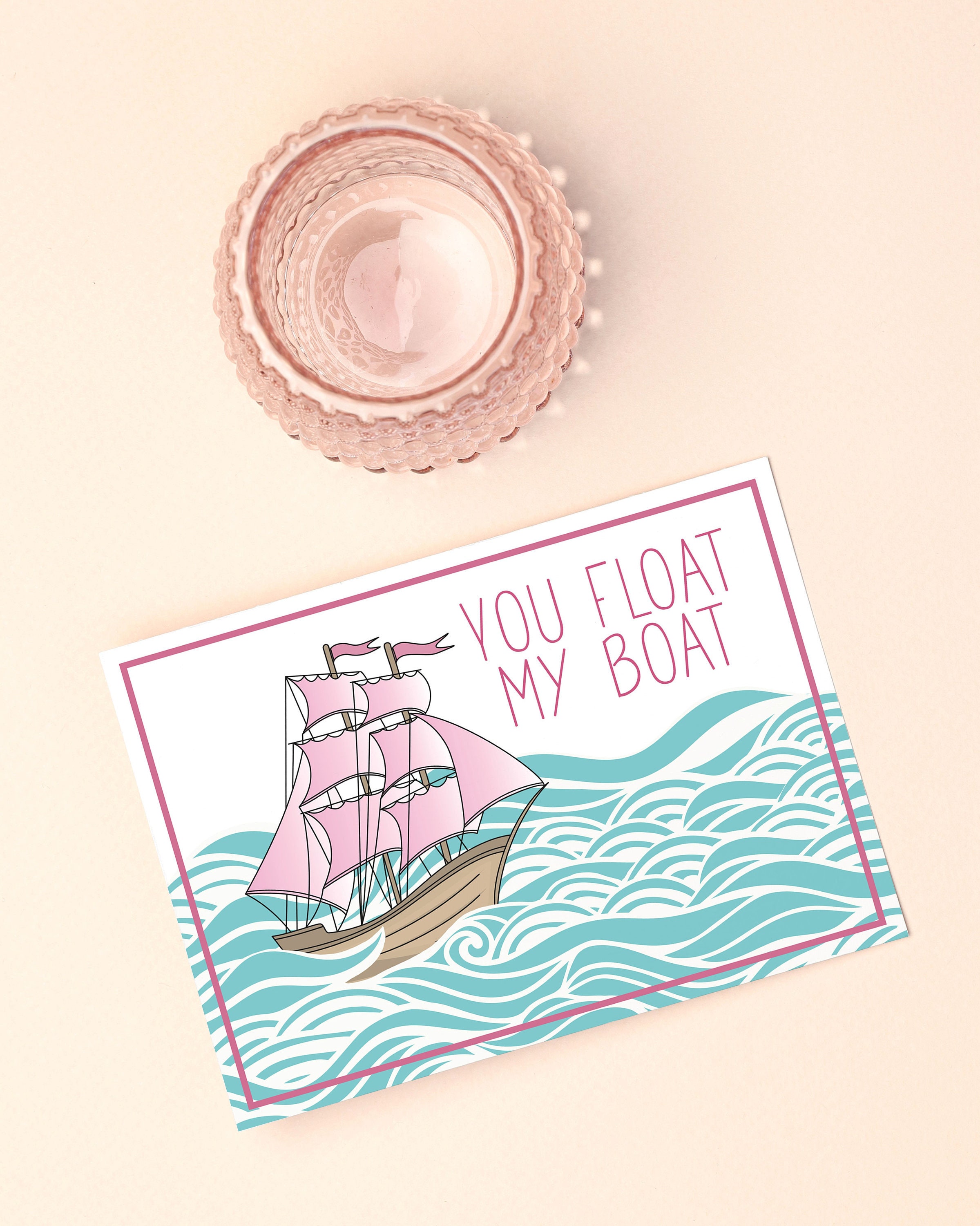 You Float My Boat - Greeting Card – Mellow Monkey