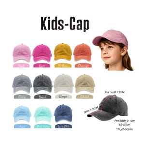 Custom Dad Bestickter Hut | Personalisierte Opa Hut mit Est Jahr | Schwangerschaftansage | Papa Geschenk | Vatertags Geschenk für Papa, Papa Bild 9