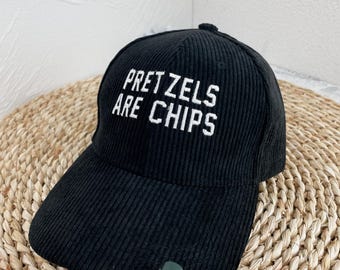 Custom Embroidered Corduroy Hat | Personalized Text Baseball Cap | Custom Logo Bachelorette Party Hats | Sorority Gift