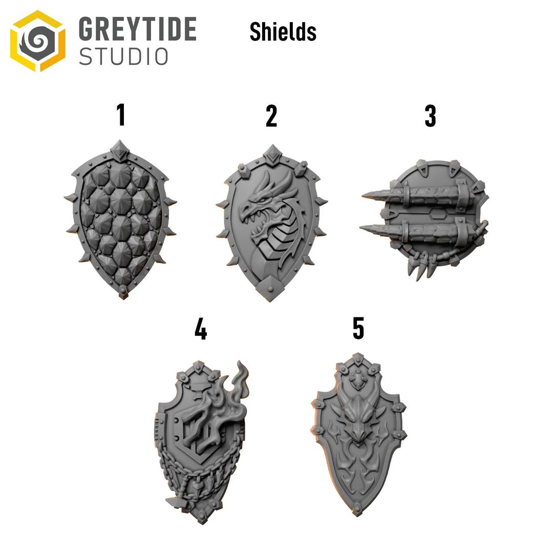 Anvil Wardens: One Handed Shields - Etsy