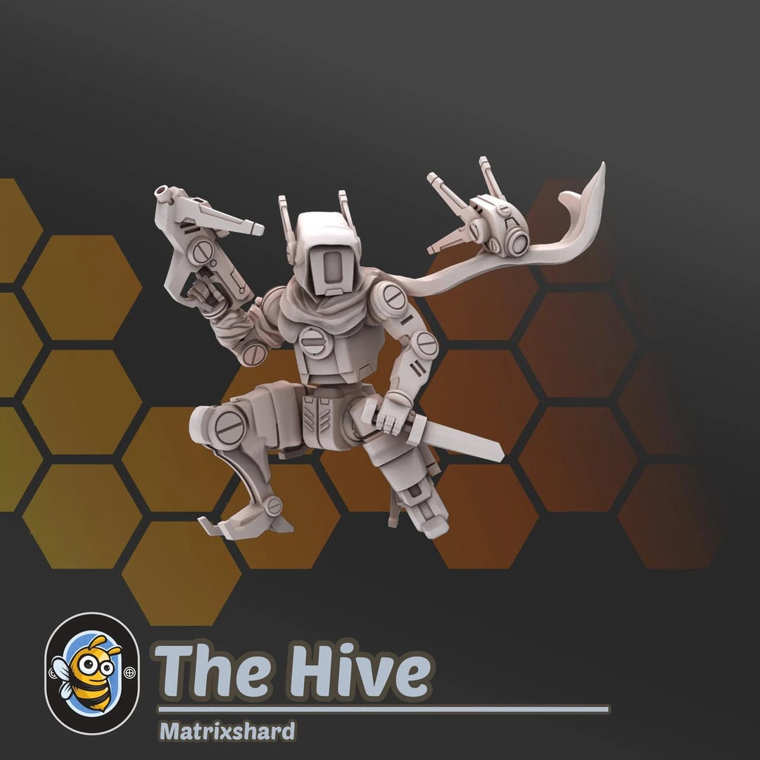 Hive Droids: Matrix-shard - Etsy