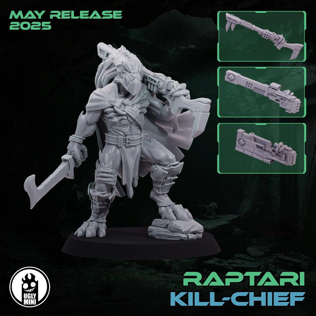 Raptari Rider Raptari: Kill Chief - Etsy