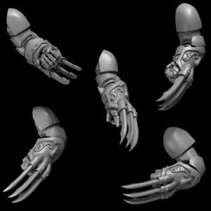 Crimson Lords Melee Weapons Sets